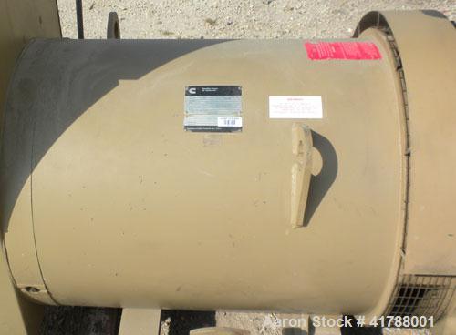 Used Cummins 350kW diesel generator Set. Model 502FDR7020JJW, Cummins NTTA855GS2 engine, SN-30127412, 535HP @ 1800 RPM. 3/60/277/480V. Remote radiator.battery charger, block heater. 470 hrs. Yr 1986.