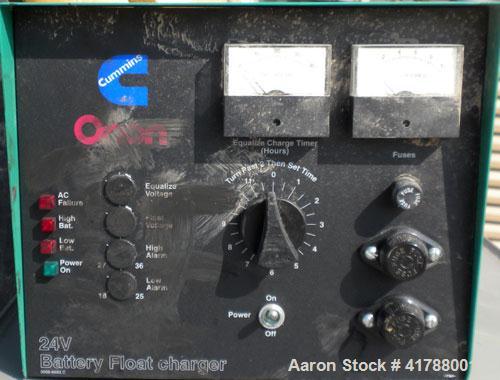 Used Cummins 350kW diesel generator Set. Model 502FDR7020JJW, Cummins NTTA855GS2 engine, SN-30127412, 535HP @ 1800 RPM. 3/60/277/480V. Remote radiator.battery charger, block heater. 470 hrs. Yr 1986.