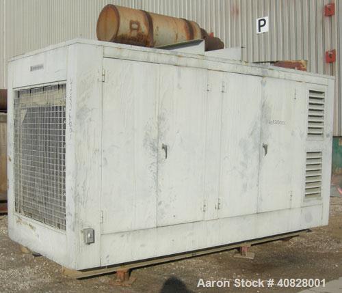 Used Cummins 365 kW Diesel Generator Set. Cummins KTA1150GS1 engine, serial #31124623. 565 hp at 1800 rpm. Model 502FDR7022GHW, serial #LM-93903-11/20-4, 3/60/277/480V, 1800 rpm, mainline circuit bre...