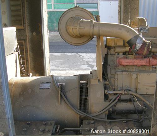Used Cummins 365 kW Diesel Generator Set. Cummins KTA1150GS1 engine, serial #31124623. 565 hp at 1800 rpm. Model 502FDR7022GHW, serial #LM-93903-11/20-4, 3/60/277/480V, 1800 rpm, mainline circuit bre...