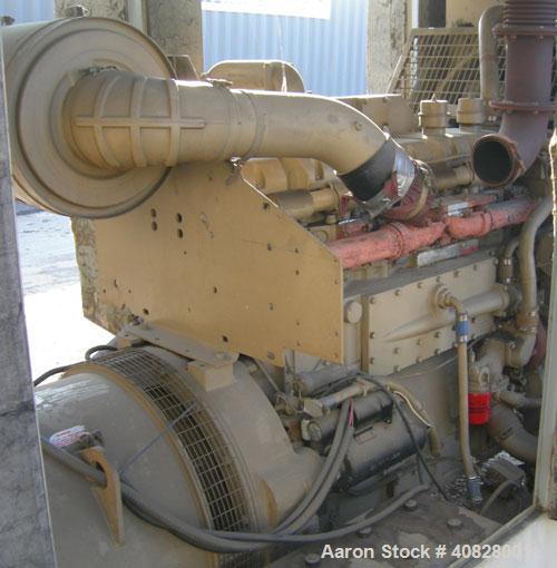 Used Cummins 365 kW Diesel Generator Set. Cummins KTA1150GS1 engine, serial #31124623. 565 hp at 1800 rpm. Model 502FDR7022GHW, serial #LM-93903-11/20-4, 3/60/277/480V, 1800 rpm, mainline circuit bre...