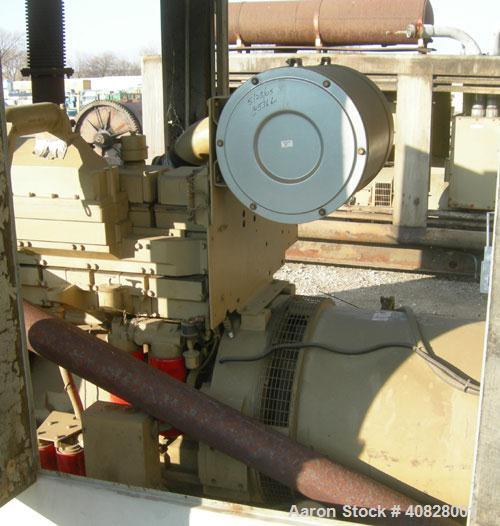 Used Cummins 365 kW Diesel Generator Set. Cummins KTA1150GS1 engine, serial #31124623. 565 hp at 1800 rpm. Model 502FDR7022GHW, serial #LM-93903-11/20-4, 3/60/277/480V, 1800 rpm, mainline circuit bre...