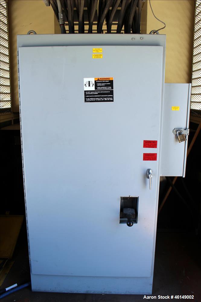 Used Cummins 600 kW standby (545 kW prime) portable /trailer mounted diesel generator set, model 600DFGB-60495A, SN-C930502586. Cummins VTA28-G5 engine rated 900 HP at 1800 RPM. PMG - permanent magne...