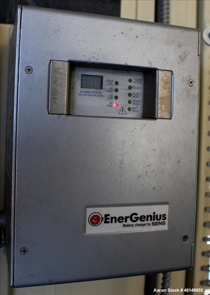 Used Cummins 600 kW standby (545 kW prime) portable /trailer mounted diesel generator set, model 600DFGB-60495A, SN-C930502586. Cummins VTA28-G5 engine rated 900 HP at 1800 RPM. PMG - permanent magne...