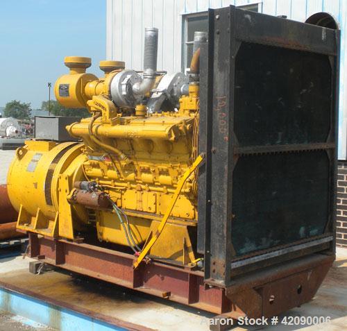 Used Cummins 400kW Diesel Generator Set, model 680F0C41DA; engine model VT12700GS, serial #2172638. 3/60/120/208/277/480V. 1868.3 hours.
