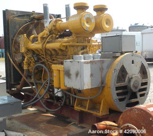 Used Cummins 400kW Diesel Generator Set, model 680F0C41DA; engine model VT12700GS, serial #2172638. 3/60/120/208/277/480V. 1868.3 hours.