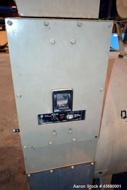 Used Cummins 600 kW Diesel Generator Set. Cummins model VTA28GS2 engine rated 900 HP @ 1800 RPM SN-37110166. 3/60/277/480V. Main-line circuit breaker. No muffler, includes muffler flex connections (s...