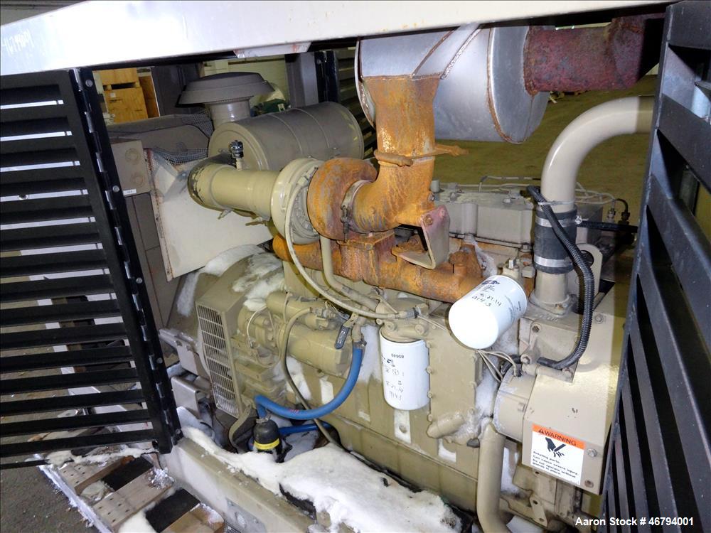 Used Cummins 125 KW standby diesel generator. Cummins 6CT8.3-GS engine