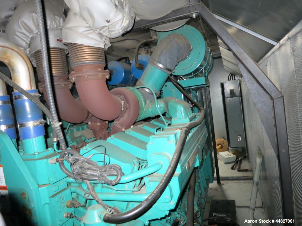 Used Cummins 750 kW Standby Portable/Trailer Mounted Diesel Generator Set, Model 750DFHA-362