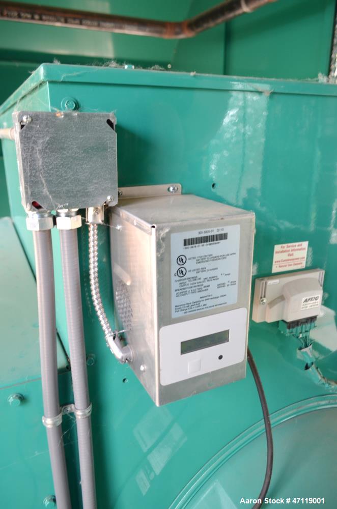 Used Cummins 750 kW Natural Gas Generator, Model 750GFLC. Cummins GTA50 Engine