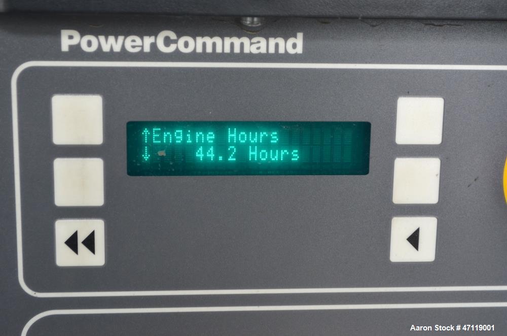 Used Cummins 750 kW Natural Gas Generator, Model 750GFLC. Cummins GTA50 Engine