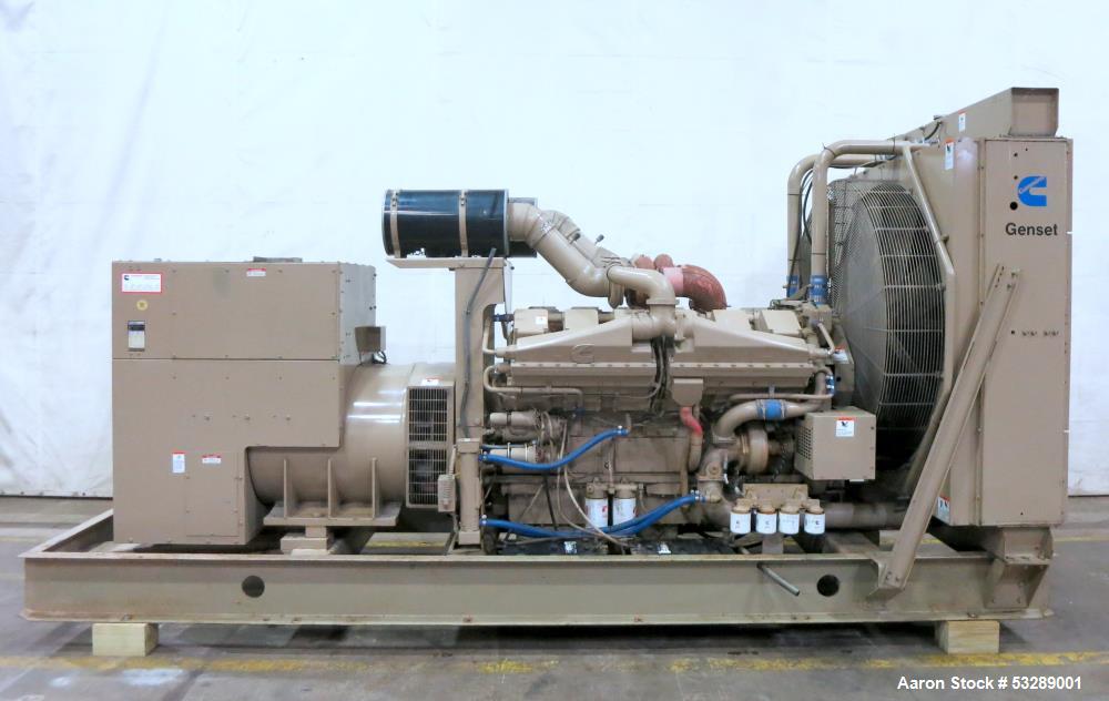 Cummins 900 kW Standby (810 kW prime) Diesel Generator Set