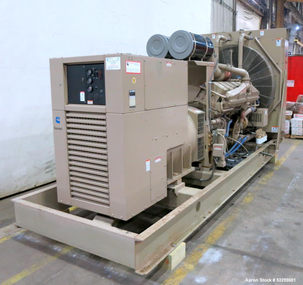 Cummins 900 kW Standby (810 kW prime) Diesel Generator Set