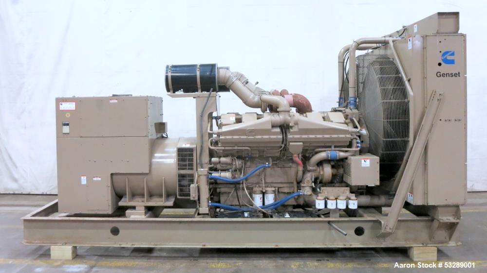 Cummins 900 kW Standby (810 kW prime) Diesel Generator Set