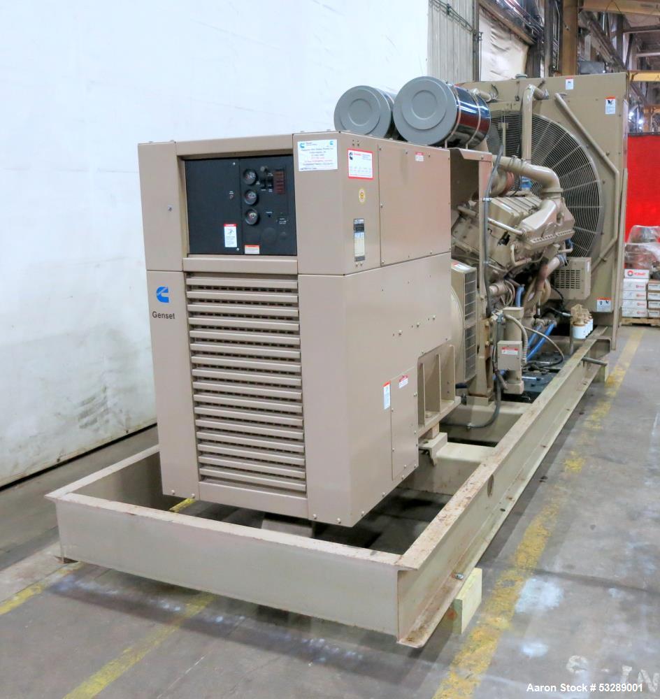 Cummins 900 kW Standby (810 kW prime) Diesel Generator Set