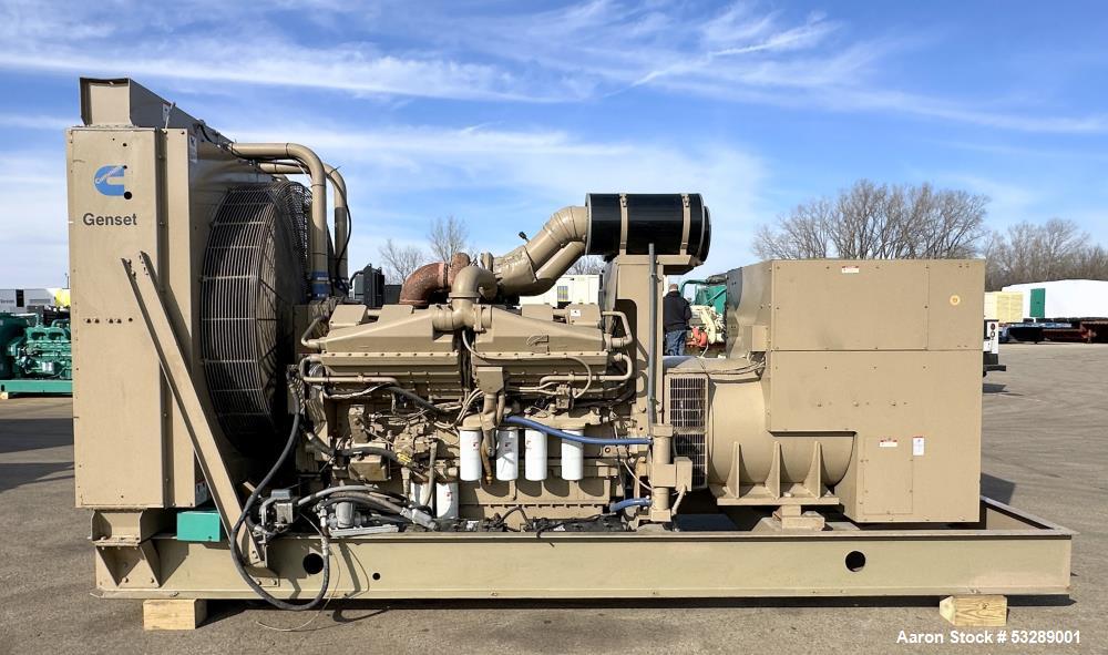 Cummins 900 kW Standby (810 kW prime) Diesel Generator Set