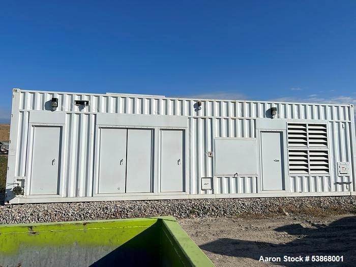 Used Cummins C1540 N6C Natural Gas Generator Set – 1540 kW, QSV91G Engine, Low BTU Gas Capable, 60 Hours