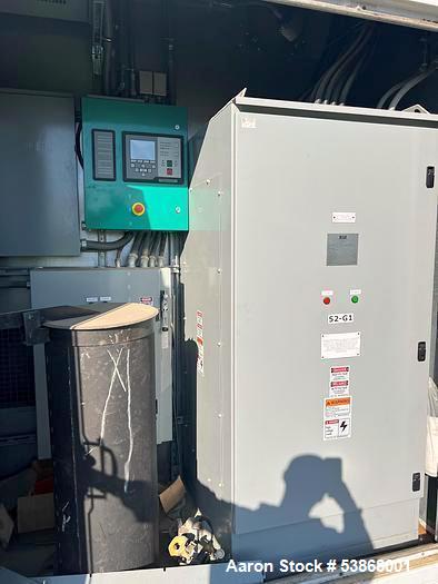 Used Cummins C1540 N6C Natural Gas Generator Set – 1540 kW, QSV91G Engine, Low BTU Gas Capable, 60 Hours