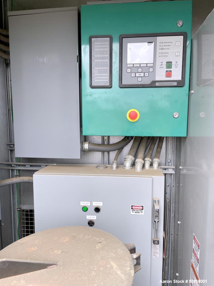 Used Cummins C1540 N6C Natural Gas Generator Set – 1540 kW, QSV91G Engine, Low BTU Gas Capable, 60 Hours