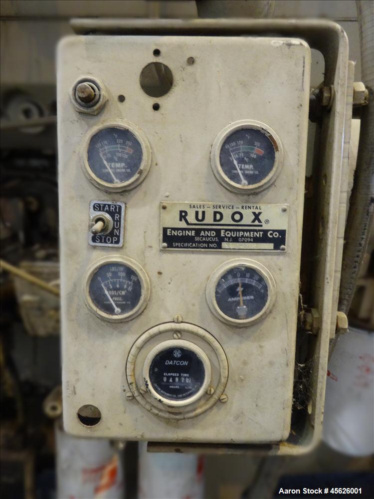 Used Cummins 500 kW diesel generator. Cummins VTA-1710-GS engine.