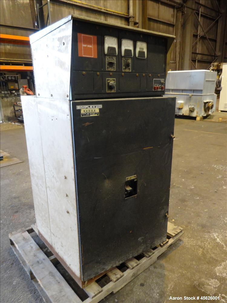 Used Cummins 500 kW diesel generator. Cummins VTA-1710-GS engine.