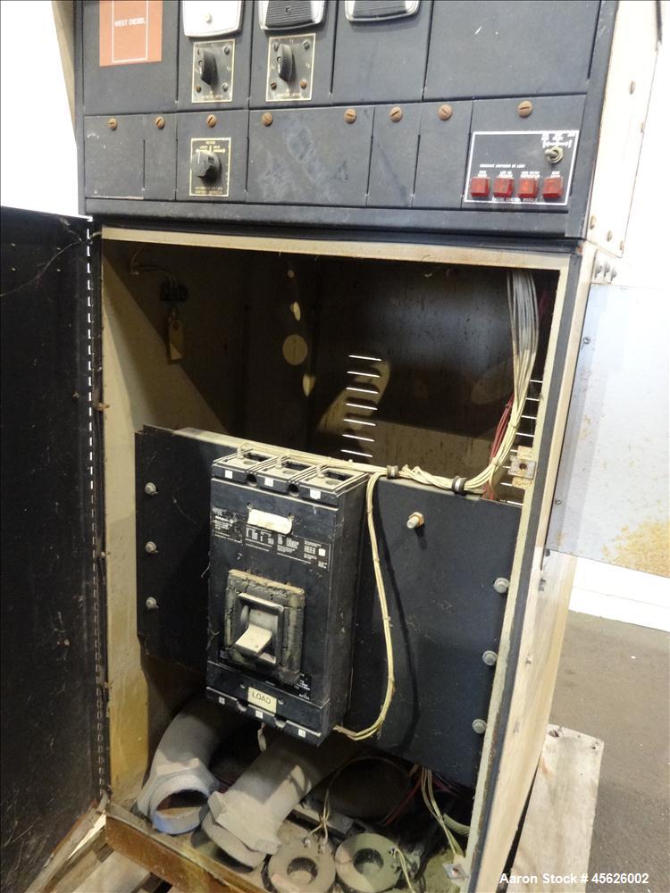 Used Cummins 500 kW standby diesel generator set, model CWI-680FDR.