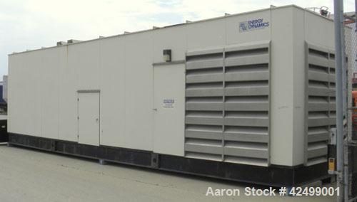 Used Cummins/Katolight 2000kW standby / 1820 prime diesel generator set. Cummins model QSK60-G6 engine rated 2922 hp @ 1800 rpm, engine no. 331413561.  Kotolight model D2000FRZ4.  Marathon 3/60/277/4...