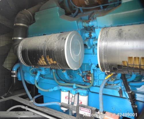 Used Cummins/Katolight 2000kW standby / 1820 prime diesel generator set. Cummins model QSK60-G6 engine rated 2922 hp @ 1800 rpm, engine no. 331413561.  Kotolight model D2000FRZ4.  Marathon 3/60/277/4...