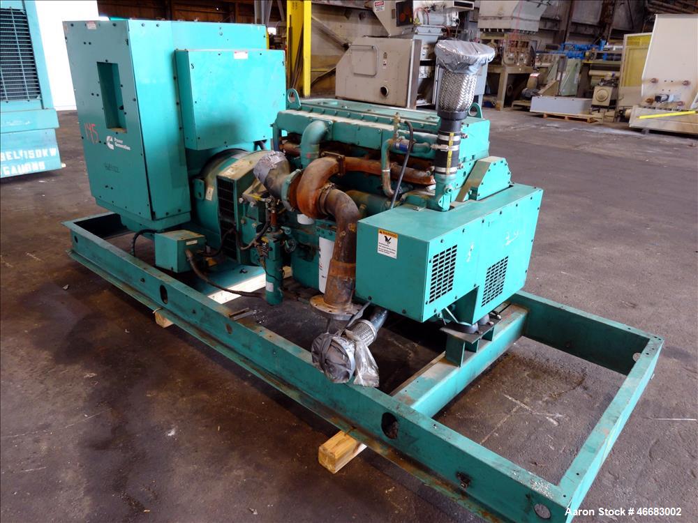 Used Cummins 230 kW Diesel Generator. Cummins LTA10-G1 Engine