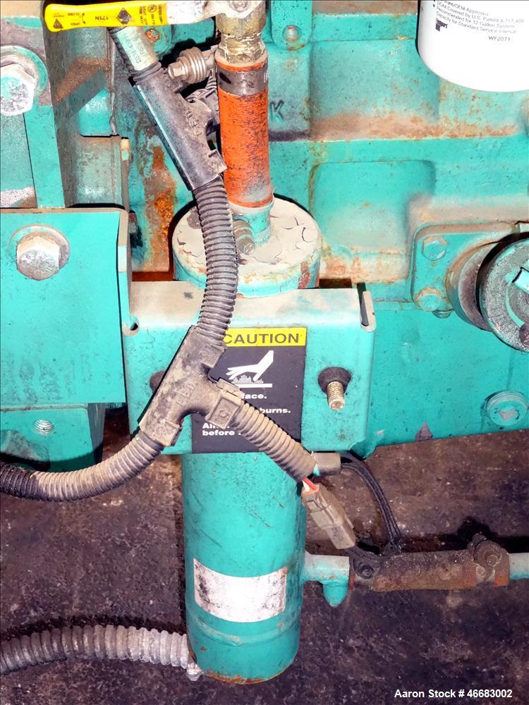 Used Cummins 230 kW Diesel Generator. Cummins LTA10-G1 Engine