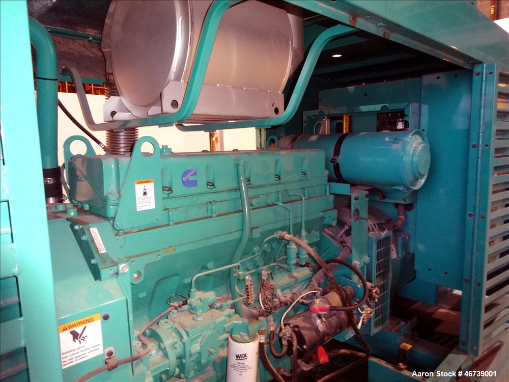 Used- Cummins 250 kW standby diesel generator set, model DFAC - 4960583, SN-F010