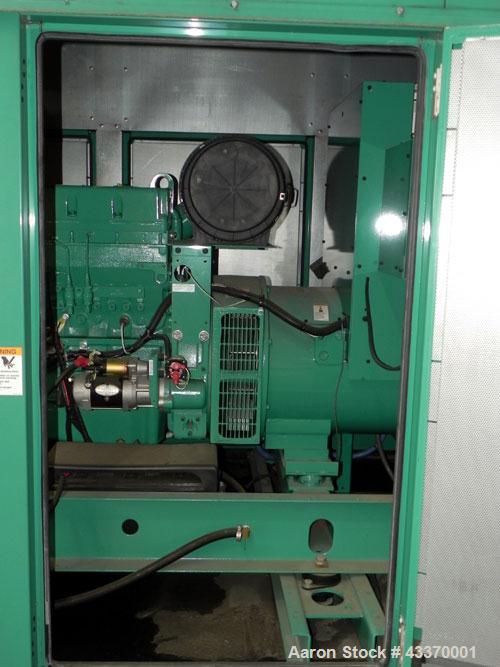Used Cummins 250 kW standby (225 kW prime) Diesel Generator Set, model DFAC-5747110, serial #C060895209. Cummins LTA10-G1 engine rated 380 hp @ 1800 rpm. 3/60/277-480V with PMG. PowerCommand 2100 dig...