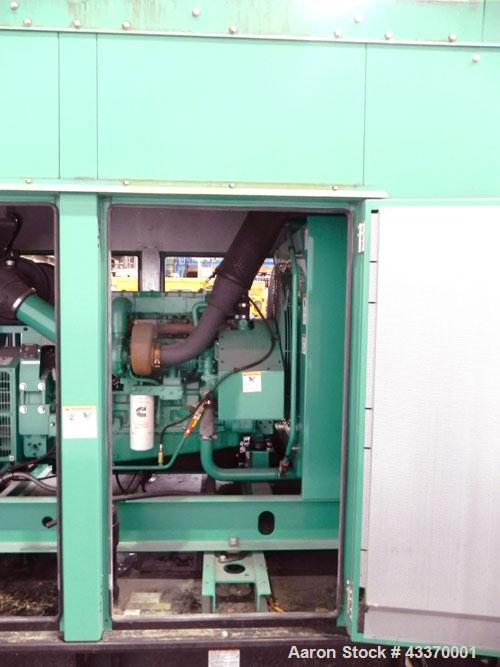 Used Cummins 250 kW standby (225 kW prime) Diesel Generator Set, model DFAC-5747110, serial #C060895209. Cummins LTA10-G1 engine rated 380 hp @ 1800 rpm. 3/60/277-480V with PMG. PowerCommand 2100 dig...