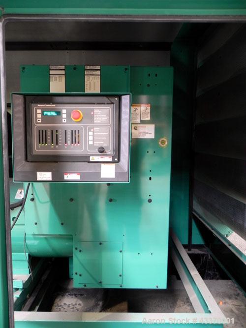 Used Cummins 250 kW standby (225 kW prime) Diesel Generator Set, model DFAC-5747110, serial #C060895209. Cummins LTA10-G1 engine rated 380 hp @ 1800 rpm. 3/60/277-480V with PMG. PowerCommand 2100 dig...