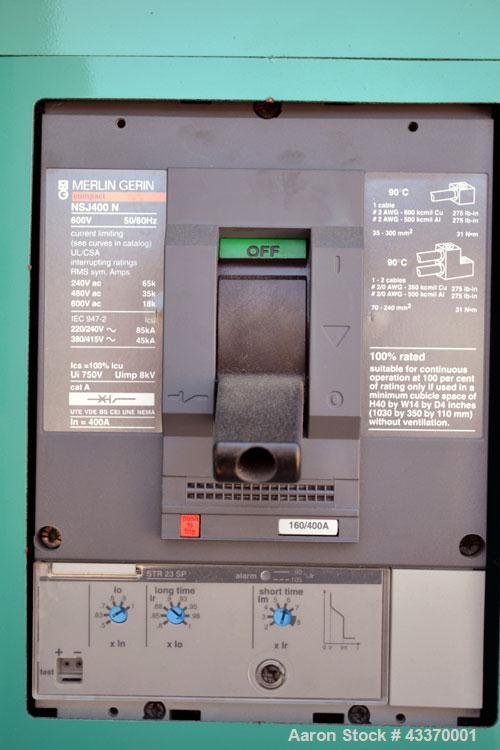 Used Cummins 250 kW standby (225 kW prime) Diesel Generator Set, model DFAC-5747110, serial #C060895209. Cummins LTA10-G1 engine rated 380 hp @ 1800 rpm. 3/60/277-480V with PMG. PowerCommand 2100 dig...