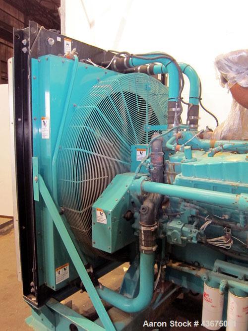 Used- Cummins 600 kW Standby Diesel Generator Set, Cummins Model VTA28-G5