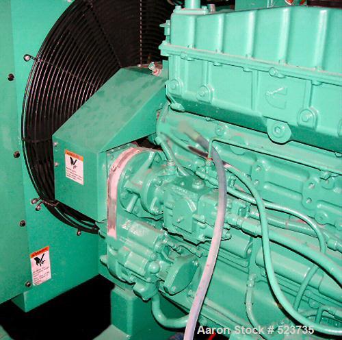 USED: Cummins/Onan 300 kW diesel generator set, model DFCB300. Enginemodel NTA-855-G2. Reconditioned as follows: New block heater, starter,alternator, filters, belts, batteries and hoses. The entire ...