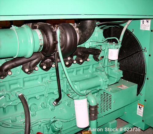 USED: Cummins/Onan 300 kW diesel generator set, model DFCB300. Enginemodel NTA-855-G2. Reconditioned as follows: New block h...