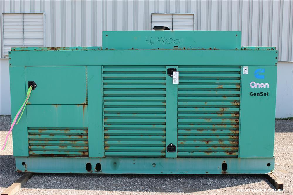 Used Cummins 300 kW standby (270 kW prime) diesel generator set, model DFCB, SN-D000093851. Cummins model NTA-855-G2 engine rated 465 HP at 1800 RPM, SN-30364216. 3/60/277/480V. 600 Amp main- line ci...
