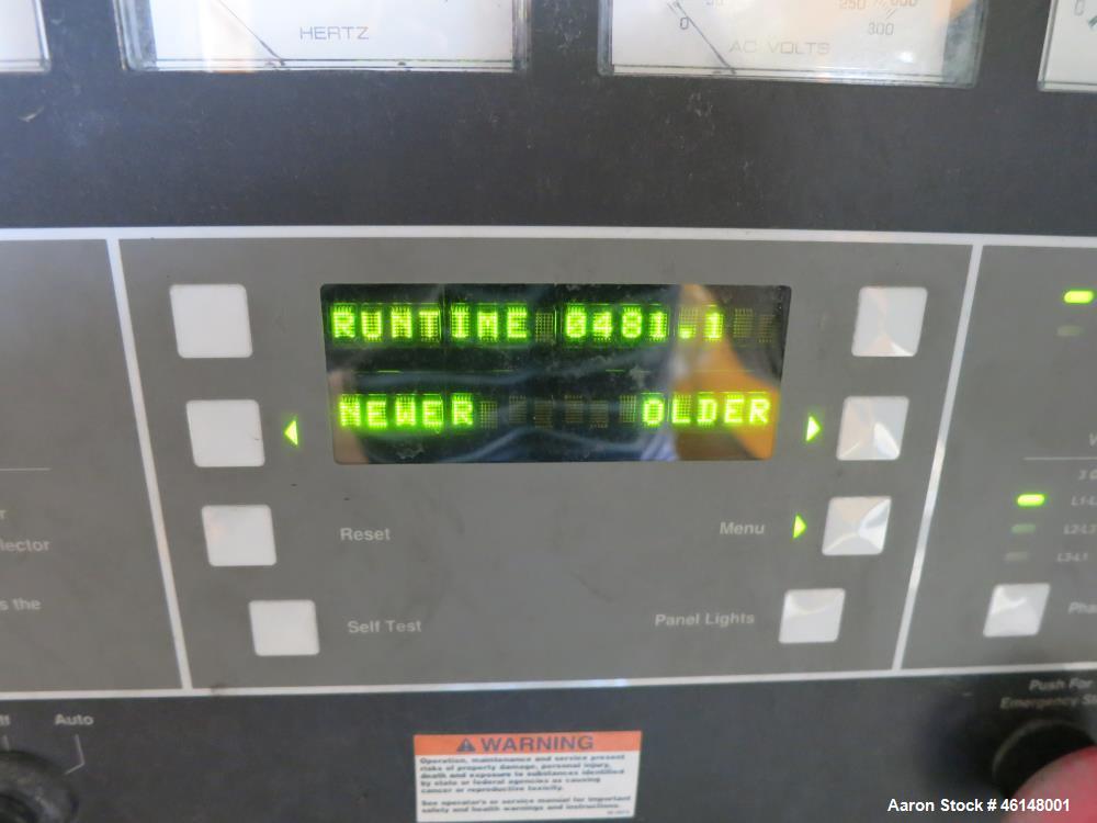 Used Cummins 300 kW standby (270 kW prime) diesel generator set, model DFCB, SN-D000093851. Cummins model NTA-855-G2 engine rated 465 HP at 1800 RPM, SN-30364216. 3/60/277/480V. 600 Amp main- line ci...