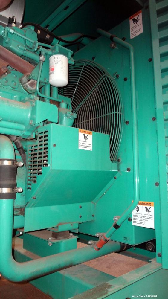 Used- Cummins 350 kW Standby (315 kW Prime) Diesel Generator Set, Model DFCC, SN-D030496246. Cummins NTA855-G3 engine rated ...