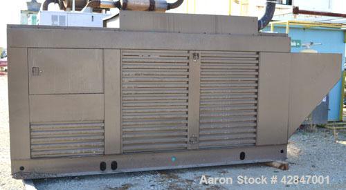 Used Cummins 400 kW Diesel Generator Set, Model DFCE-3387635, SN-A000055595. Cummins NTA-855-G5 engine SN-30363976 rated 605HP at 1800RPM. 3/60/480V 12 Lead. Main-line circuit breaker. PowerCommand d...