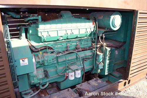 Used Cummins 400 kW Diesel Generator Set, Model DFCE-3387635, SN-A000055595. Cummins NTA-855-G5 engine SN-30363976 rated 605HP at 1800RPM. 3/60/480V 12 Lead. Main-line circuit breaker. PowerCommand d...