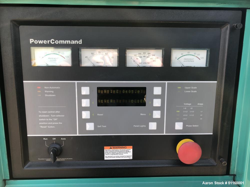 Used Cummins 400 kW Standby Diesel Generator Set
