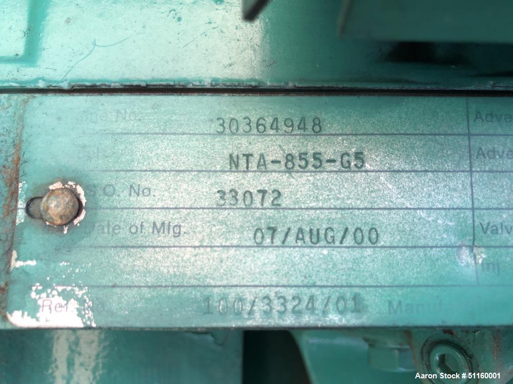 Used Cummins 400 kW Standby Diesel Generator Set