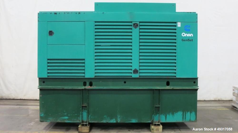Cummins DFCE Standby Diesel Generator Set – 400 kW, NTA-855-G5 Engine (Used)