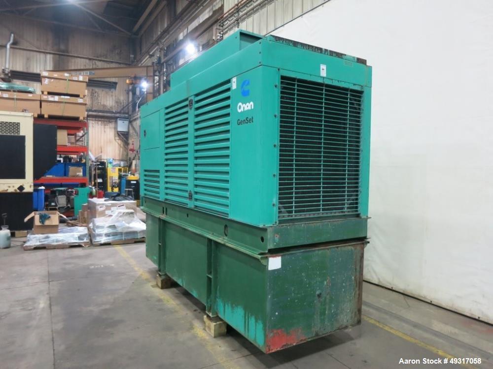 Cummins DFCE Standby Diesel Generator Set – 400 kW, NTA-855-G5 Engine (Used)