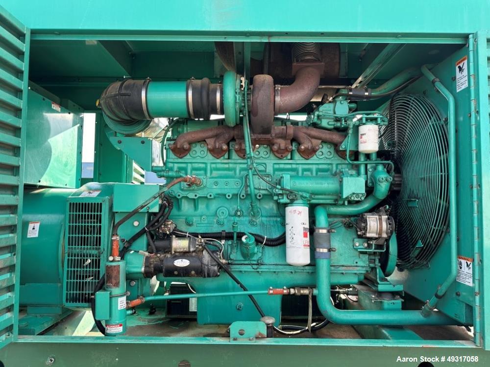 Cummins DFCE Standby Diesel Generator Set – 400 kW, NTA-855-G5 Engine (Used)