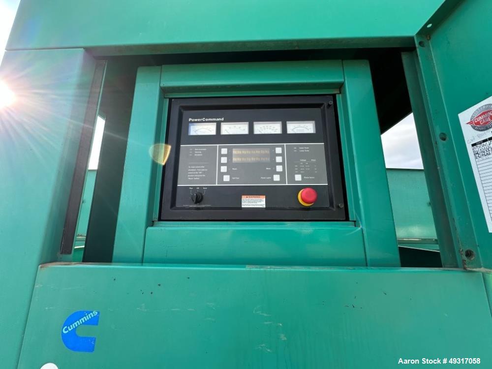 Cummins DFCE Standby Diesel Generator Set – 400 kW, NTA-855-G5 Engine (Used)