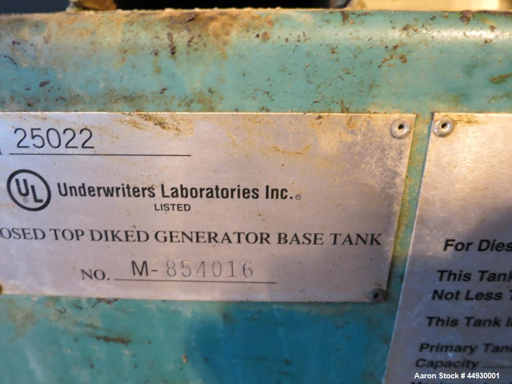 Used Cummins 500 kW standby (455 kW prime) diesel generator set, model DFED-3381494, SN-K990022657. Cummins KTA19-G4 engine rated 755HP at 1800 RPM, SN-37190171. 3/60/277/480V. 800 Amp main-line circ...